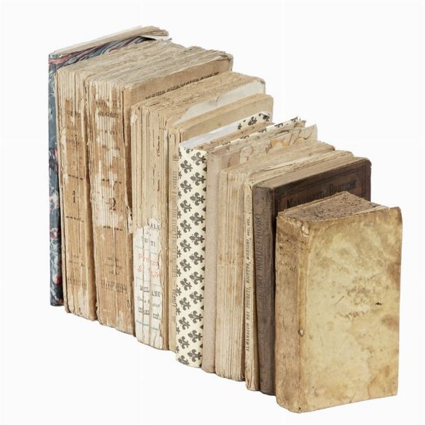 Lotto composto di 10 libri di ricette e segreti.  - Asta Libri, autografi e manoscritti - Associazione Nazionale - Case d'Asta italiane