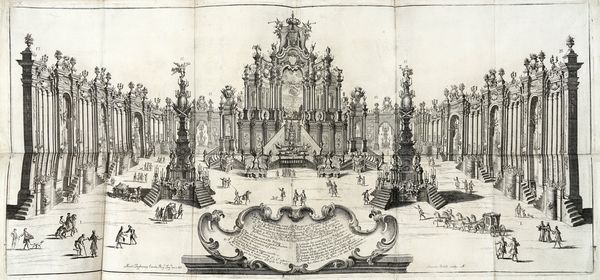 Descrizione delle feste celebrate dalla fedelissima citt di Napoli per lo glorioso ritorno dalla impresa di Sicilia della sacra maest di Carlo di Borbone.  - Asta Libri, autografi e manoscritti - Associazione Nazionale - Case d'Asta italiane