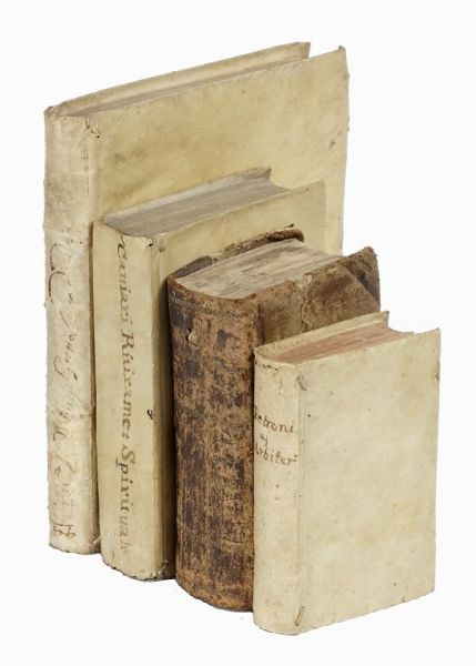 Lotto composto di 4 edizioni del XVII secolo.  - Asta Libri, autografi e manoscritti - Associazione Nazionale - Case d'Asta italiane