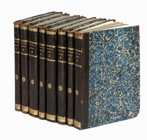 CLAUDE BOURGELAT : Opere veterinarie del sig. Bourgelat... volume primo (-ottavo).  - Asta Libri, autografi e manoscritti - Associazione Nazionale - Case d'Asta italiane