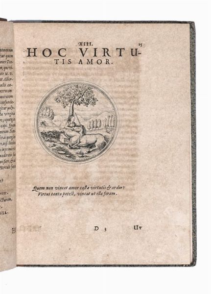 JOACHIM CAMERARIUS : Symbolorum & emblematum ex re herbaria desumtorum centuria una (-quarta).  - Asta Libri, autografi e manoscritti - Associazione Nazionale - Case d'Asta italiane