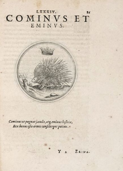 JOACHIM CAMERARIUS : Symbolorum & emblematum ex re herbaria desumtorum centuria una (-quarta).  - Asta Libri, autografi e manoscritti - Associazione Nazionale - Case d'Asta italiane
