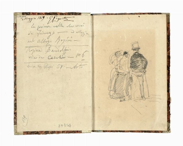 Giacinto Gigante : Guida manuale di Firenze e suoi contorni.  - Asta Libri, autografi e manoscritti - Associazione Nazionale - Case d'Asta italiane
