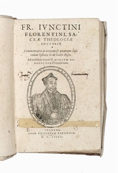 FRANCESCO GIUNTINI : Commentaria in tertium & quartum capitulum Sphaerae Io. de Sacro Bosco.  - Asta Libri, autografi e manoscritti - Associazione Nazionale - Case d'Asta italiane