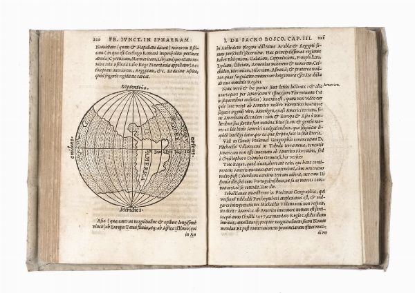 FRANCESCO GIUNTINI : Commentaria in tertium & quartum capitulum Sphaerae Io. de Sacro Bosco.  - Asta Libri, autografi e manoscritti - Associazione Nazionale - Case d'Asta italiane