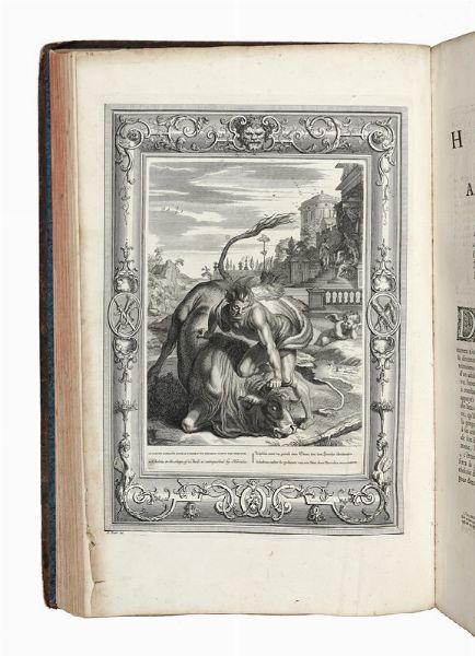 ANTOINE DE LA BARRE DE BEAUMARCHAIS : Le temple des muses, orn de LX tableaux [...] dessins & gravs par B. Picart le romain.  - Asta Libri, autografi e manoscritti - Associazione Nazionale - Case d'Asta italiane