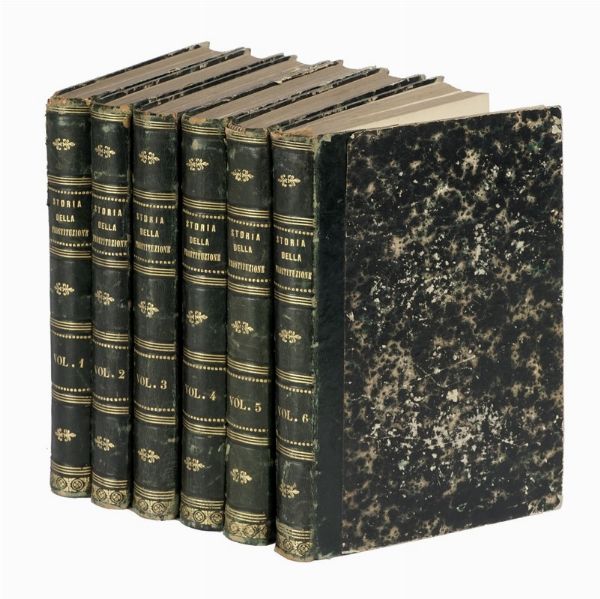 PAUL LACROIX : Storia della prostituzione fra tutt'i popoli del mondo dall'Antichit la pi remota sino ai tempi moderni per Pietro Dufour [...] prima versione italiana di Giovanni La Cecilia [...] Volume primo (-sesto).  - Asta Libri, autografi e manoscritti - Associazione Nazionale - Case d'Asta italiane