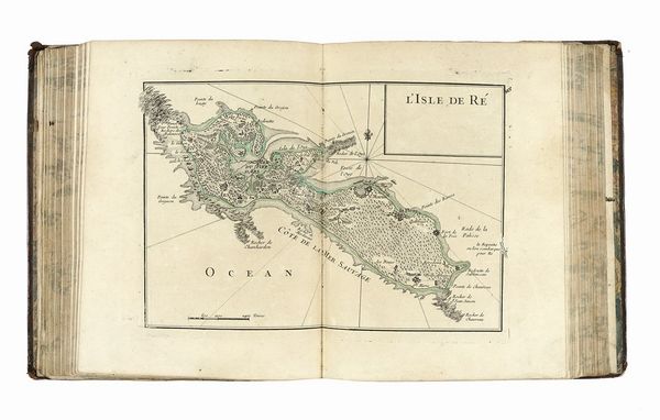 GEORGES LOUIS LE ROUGE : Atlas Nouveau Portatif a l'Usage des Militaires, et du Voyageur Contenant 91 Cartes Dressees sur les Nouvelles Observations...  - Asta Libri, autografi e manoscritti - Associazione Nazionale - Case d'Asta italiane