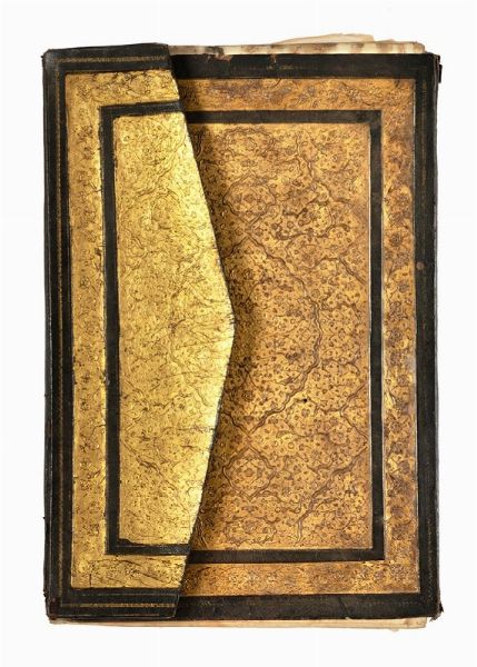 Sontuoso primo ?uz? di Corano safavide  - Asta Libri, autografi e manoscritti - Associazione Nazionale - Case d'Asta italiane