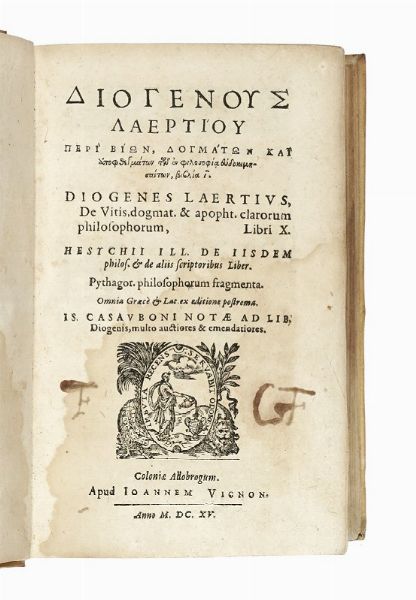 MARC ANTOINE MURET : Variarum lectionum libri XV.  - Asta Libri, autografi e manoscritti - Associazione Nazionale - Case d'Asta italiane