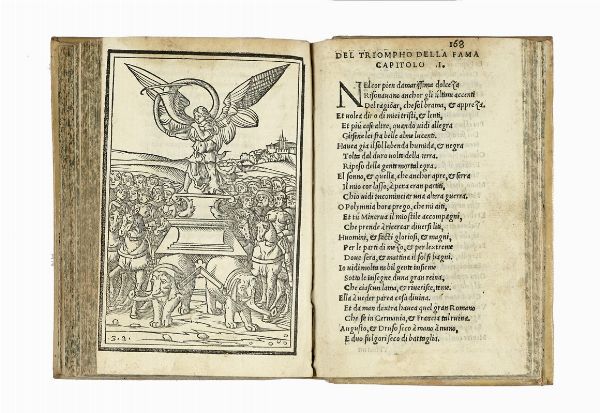 Francesco Petrarca : Canzoniere et triomphi.  - Asta Libri, autografi e manoscritti - Associazione Nazionale - Case d'Asta italiane