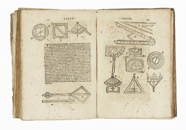 GERONIMO PICO : Tesoro di matematiche considerationi...  - Asta Libri, autografi e manoscritti - Associazione Nazionale - Case d'Asta italiane