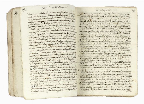 Medicae Institutionis Prole/gomena / pseu / Physiologia [...].  - Asta Libri, autografi e manoscritti - Associazione Nazionale - Case d'Asta italiane