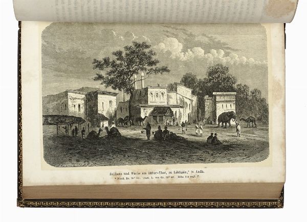 HERMANN SCHLAGINTWEIT : Reisen in Indien und Hochasien...  - Asta Libri, autografi e manoscritti - Associazione Nazionale - Case d'Asta italiane
