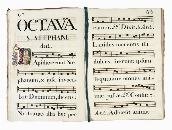 Vesperale romanum.  - Asta Libri, autografi e manoscritti - Associazione Nazionale - Case d'Asta italiane