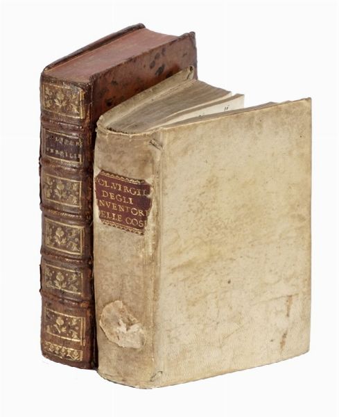 POLIDORO VIRGILIO : De l'origine e de gl'inventori de le leggi, costumi...  - Asta Libri, autografi e manoscritti - Associazione Nazionale - Case d'Asta italiane