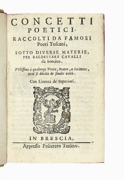 XENOPHON : L'opere morali [...] tradotte per Lodovico Domenichi.  - Asta Libri, autografi e manoscritti - Associazione Nazionale - Case d'Asta italiane