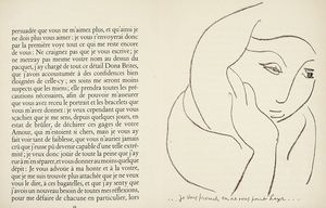 MARIANNA ALCAFORADO : Lettres portugaises. Lithographies originales de Henri Matisse.  - Asta Libri, autografi e manoscritti - Associazione Nazionale - Case d'Asta italiane