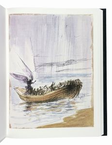 DANTE ALIGHIERI : La divina commedia. Introduzione di Enrico Malato. Illustrazioni di Alberto Sughi.  - Asta Libri, autografi e manoscritti - Associazione Nazionale - Case d'Asta italiane