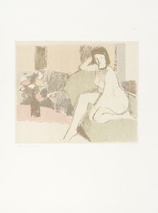 GUILLAUME APOLLINAIRE : Fille fleurs. Litografie di Aldo Salvadori.  - Asta Libri, autografi e manoscritti - Associazione Nazionale - Case d'Asta italiane