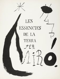 Joan Mir : Les essencies de la terra.  - Asta Libri, autografi e manoscritti - Associazione Nazionale - Case d'Asta italiane