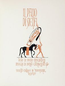 Piero Misciattelli : Il palio di Siena.  - Asta Libri, autografi e manoscritti - Associazione Nazionale - Case d'Asta italiane