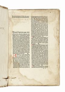 NICOLAUS (DE) AUSMO - Supplementum Summae Pisanellae. [Segue:] Alexander de Nevo: Consilia contra Judaeos foenerantes.