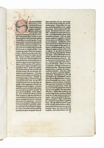 BONAVENTURA DA BAGNOREGIO (SAN) - Commentarius in secundum librum Sententiarum Petri Lombardi.