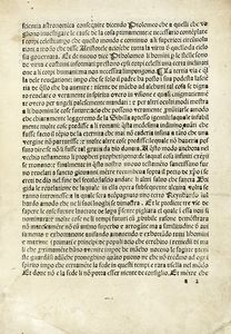 JOHANNES LICHTENBERGER - [Pronosticatione in vulgare rara e non pi odita infino al anno 1567].