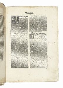 Jaime Perez de Valencia : Commentaria in Psalmos.  - Asta Libri, autografi e manoscritti - Associazione Nazionale - Case d'Asta italiane