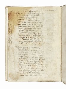 Francesco Petrarca : Trionfi.  - Asta Libri, autografi e manoscritti - Associazione Nazionale - Case d'Asta italiane