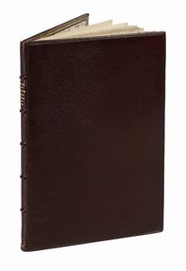 GIROLAMO SAVONAROLA : Operetta nuoua composta da frate Girolamo da Ferrara. (Tractato dello Amore di Iesu Christo).  - Asta Libri, autografi e manoscritti - Associazione Nazionale - Case d'Asta italiane