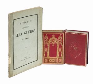 Lotto composto di 2 alamanacchi toscani per gli anni 1842 e 1846.  - Asta Libri, autografi e manoscritti - Associazione Nazionale - Case d'Asta italiane