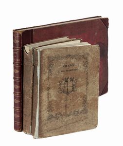 [Fasti di Milano o quadri storici della citt e della provincia di Milano].  - Asta Libri, autografi e manoscritti - Associazione Nazionale - Case d'Asta italiane
