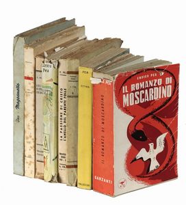 ENRICO PEA : Raccolta di 8 libri con dediche e firme autografe.  - Asta Libri, autografi e manoscritti - Associazione Nazionale - Case d'Asta italiane