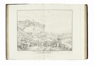 ANTONIO BASOLI : Raccolta di prospettive serie, rustiche e di paesaggio [...] disegnate da Francesco Cocchi budriese [...] incise da diversi scolari del professore Francesco Rosaspina, dall'Autore, dal disegnatore.  - Asta Libri, autografi e manoscritti - Associazione Nazionale - Case d'Asta italiane