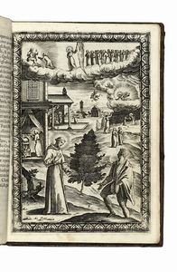 BONAVENTURA DA BAGNOREGIO (SAN) : Vita del serafico S. Francesco [...] Tradotta in volgare, et di nuovo aggiuntovi le figure in rame...  - Asta Libri, autografi e manoscritti - Associazione Nazionale - Case d'Asta italiane