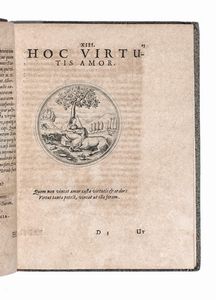 JOACHIM CAMERARIUS : Symbolorum & emblematum ex re herbaria desumtorum centuria una (-quarta).  - Asta Libri, autografi e manoscritti - Associazione Nazionale - Case d'Asta italiane