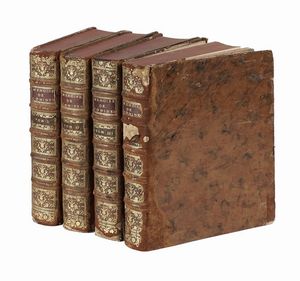 PHILIPPE (DE) COMMINES : Memoires [...] o l'on trouve l'histoire des Rois de France Louis XI & Charles VIII [...]. Tome premier [-quatrieme]  - Asta Libri, autografi e manoscritti - Associazione Nazionale - Case d'Asta italiane