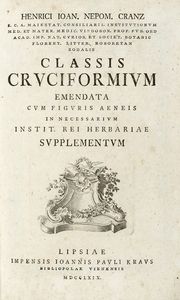 HEINRICH-JOHANN NEPOMUK (VON) CRANTZ - Classis umbelliferarum emendata cum generali seminum tabula.