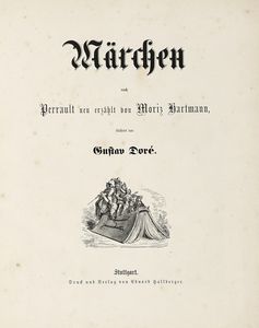 Gustave Dor - Raccolta di 2 opere illustrate da Gustave Dor, in legatura editoriale.