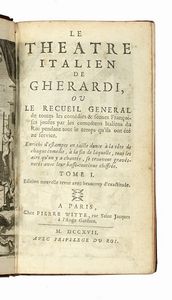 EVARISTO GHERARDI - Le Theatre italien [...] ou Le recueil genral de toutes les comdies & scenes francoises joues par les comdiens italiens du Roi... Tome I (-VI).