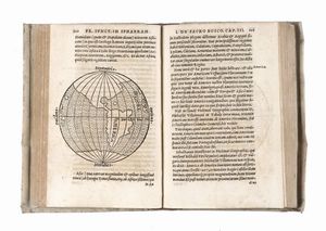 FRANCESCO GIUNTINI : Commentaria in tertium & quartum capitulum Sphaerae Io. de Sacro Bosco.  - Asta Libri, autografi e manoscritti - Associazione Nazionale - Case d'Asta italiane