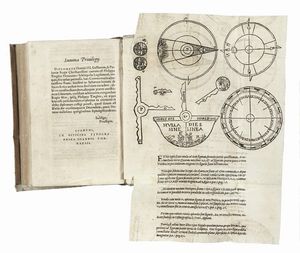 FRANCESCO GIUNTINI : Commentaria in tertium & quartum capitulum Sphaerae Io. de Sacro Bosco.  - Asta Libri, autografi e manoscritti - Associazione Nazionale - Case d'Asta italiane