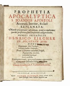 HEINRICH KIRCHER - Prophetia apocalyptica S. Joannis apostoli...