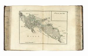 GEORGES LOUIS LE ROUGE : Atlas Nouveau Portatif a l'Usage des Militaires, et du Voyageur Contenant 91 Cartes Dressees sur les Nouvelles Observations...  - Asta Libri, autografi e manoscritti - Associazione Nazionale - Case d'Asta italiane