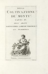 BARTOLOMEO LORENZI - Della coltivazione de' monti canti IV.
