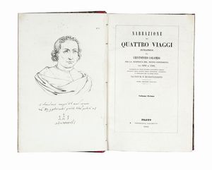 FRANCESCO MARMOCCHI - Raccolta di Viaggi dalla scoperta del Nuovo Continente fino  giorni nostri. Tomo I (-XVIII).