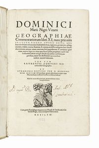 DOMENICO MARIA NEGRI - Geographiae commentariorum libri XI.