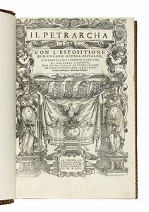 Francesco Petrarca - Il Petrarcha con l'espositione di m. Giovanni Andrea Gesualdo...